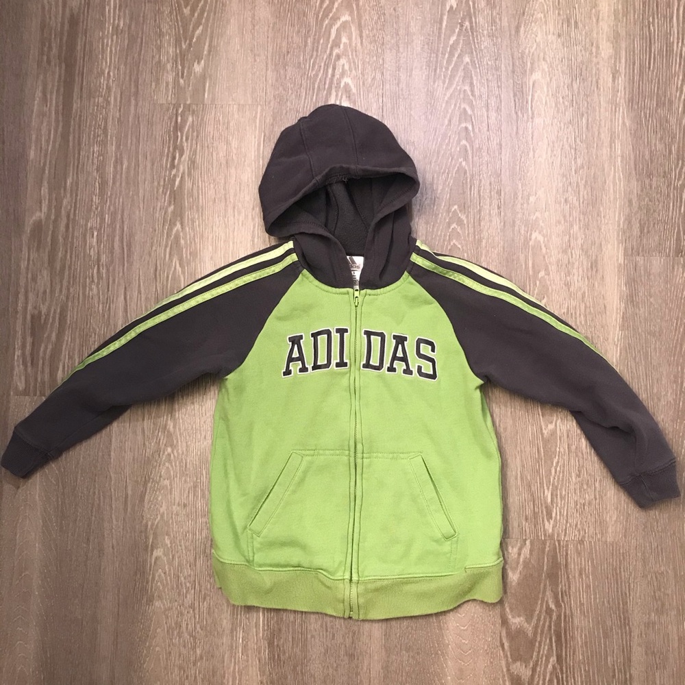 Adidas‎ Youth Zip Up Hoodie Boy’s Size 5